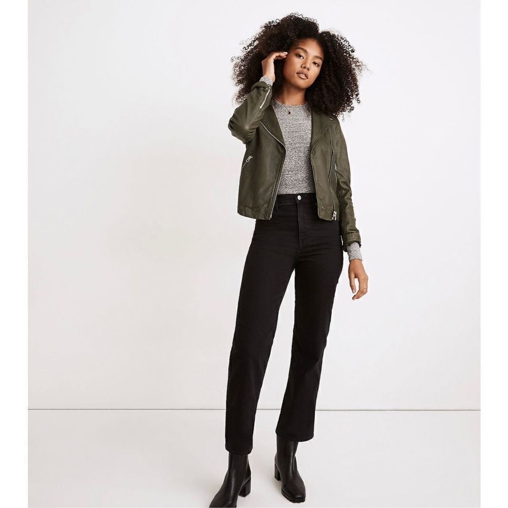 Madewell Slim Wide-Leg Jeans in‎ Lunar Wash
